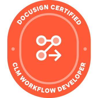 Certified DocuSign CLM Workflow Developer Badge